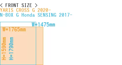 #YARIS CROSS G 2020- + N-BOX G Honda SENSING 2017-